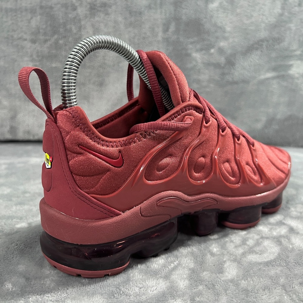 Nike Air VaporMax Plus Cedar Burgundy Shoes Womens 6 Red Sneakers FQ8878-661 - Picture 5 of 10